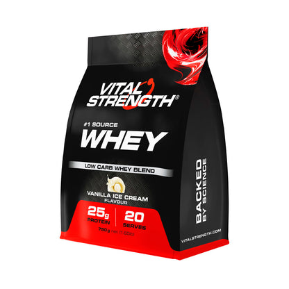 Vital Strength #1 Source Whey Powder Vanilla Ice Cream - 750g