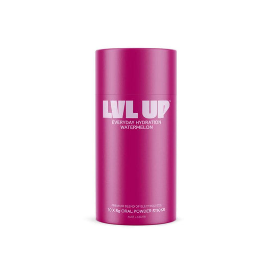 Lvl Up Everyday Hydration Watermelon 10pk - 10PACK