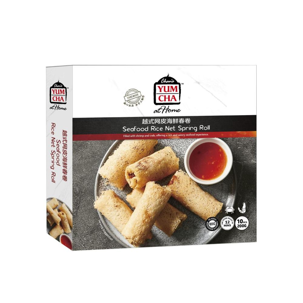Chans Yum Cha Seafood Net Spring Rolls - 200GRAM