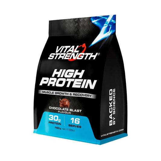 Vital Strength High Protein Powder Chocolate Blast - 750g