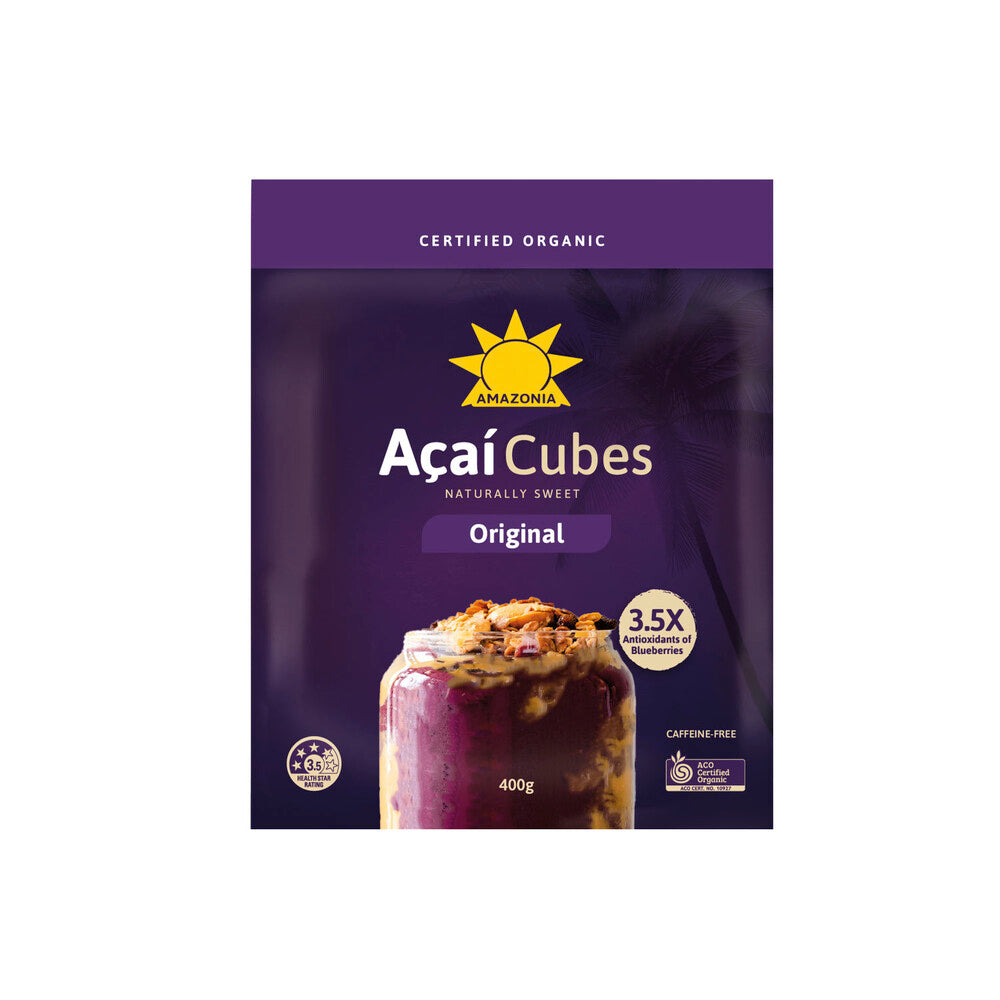 Amazonia Acai Cubes Original - 400g