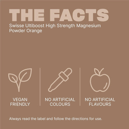 Swisse Ultiboost High Strength Magnesium Powder Orange 180g