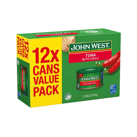 John West Tuna Tempters Chilli Value Pack - 12 Pack