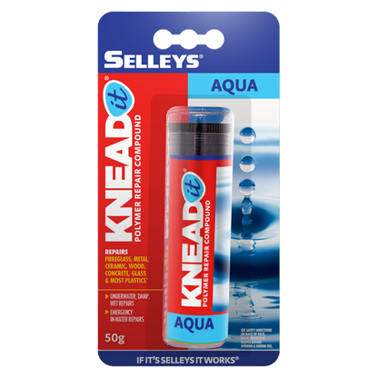 Selleys Knead It Aqua Epoxy Putty - 50g