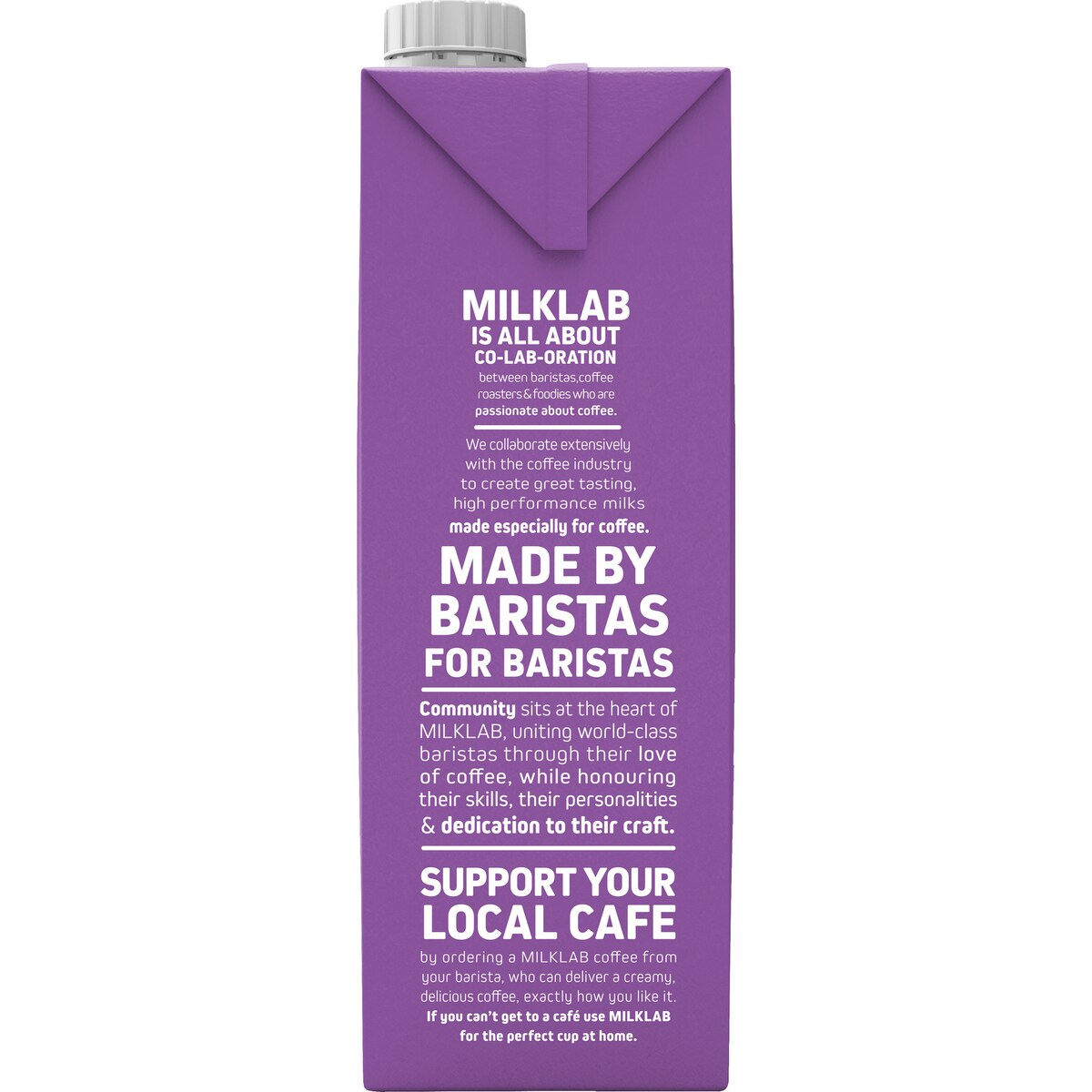 MILKLAB Macadamia Milk Home Barista Edition 1L