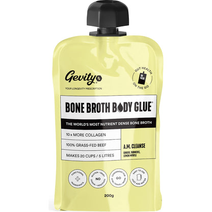Gevity Rx Bone Broth Body Glue A.m. Cleanse 200g