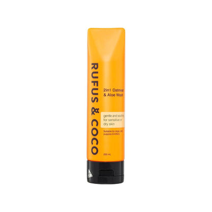 Rufus & Coco 2 in 1 Oatmeal Wash - 200mL