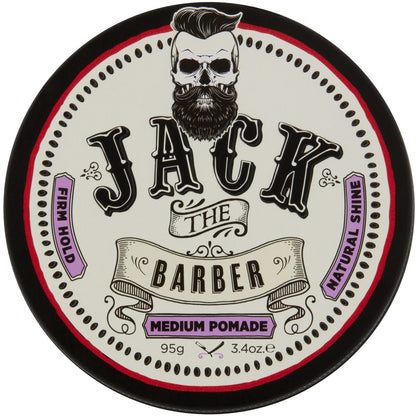 Jack The Barber Medium Pomade Firm Hold 95g