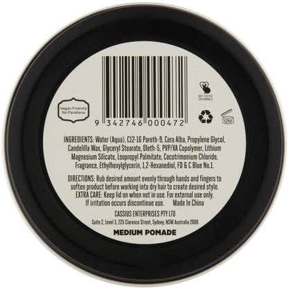 Jack The Barber Medium Pomade Firm Hold 95g