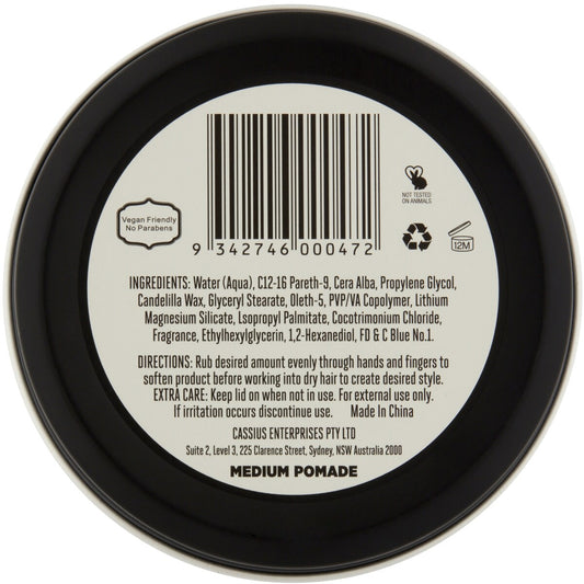 Jack The Barber Medium Pomade Firm Hold 95g