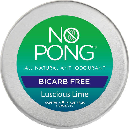 No Pong Solid Deodorant Luscious Lime 35g