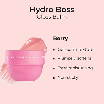 Mcobeauty Hydro Boss Gloss Balm Berry Each