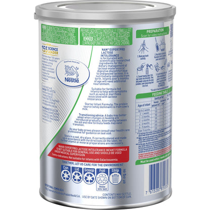 Nestle Nan Expert Pro Lactose Intolerance Formula 400g
