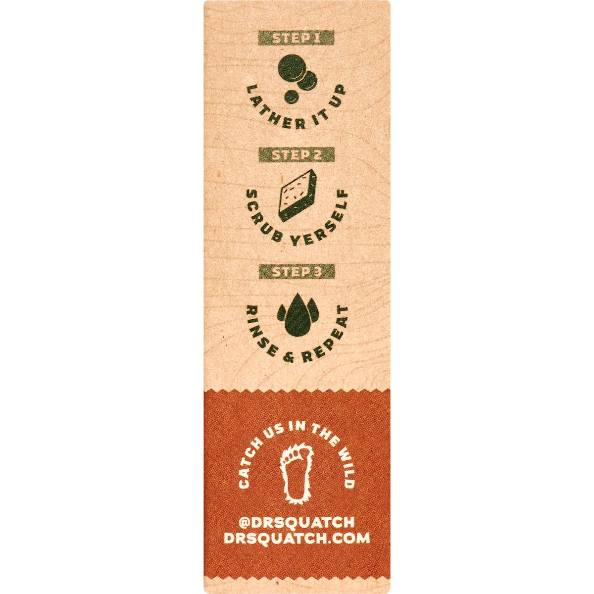 Dr Squatch Mens Natural Soap Bar Wood Barrel Bourbon 141g