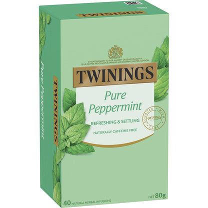 Twinings Pure Peppermint Tea Bags 40 pack