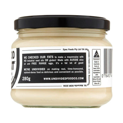 Undivided Good Fat Mayo Jar - 280g