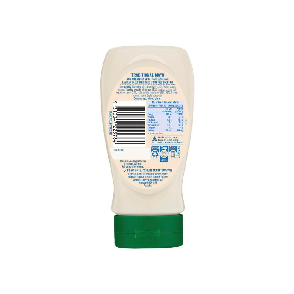Praise Squeeze Traditional Mayonnaise - 250g