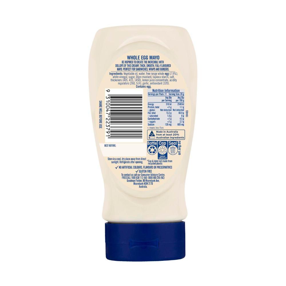 Praise Squeeze Whole Egg Mayonnaise - 230g