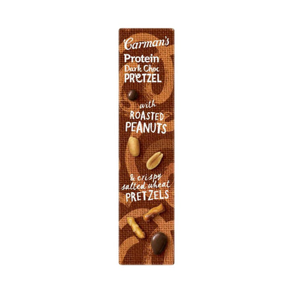 Carman's Protein Bar Dark Choc Pretzel - 200g
