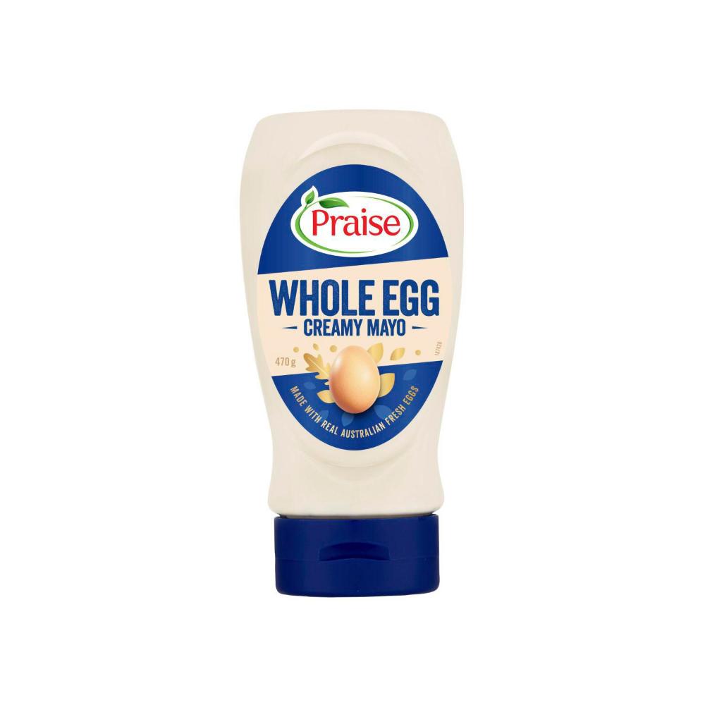Praise Squeeze Whole Egg Mayonnaise - 470g