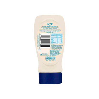 Praise Squeeze Less Sugar Light Whole Egg Mayo - 500g