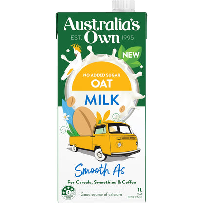Australias Own Smooth As Oat Milk 1l