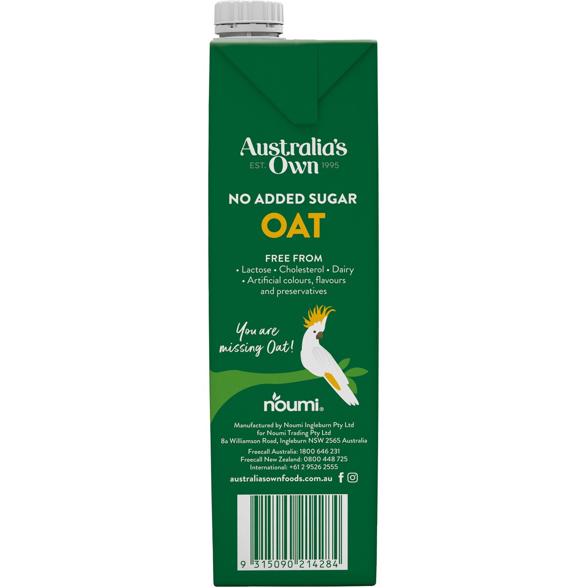 Australias Own Smooth As Oat Milk 1l