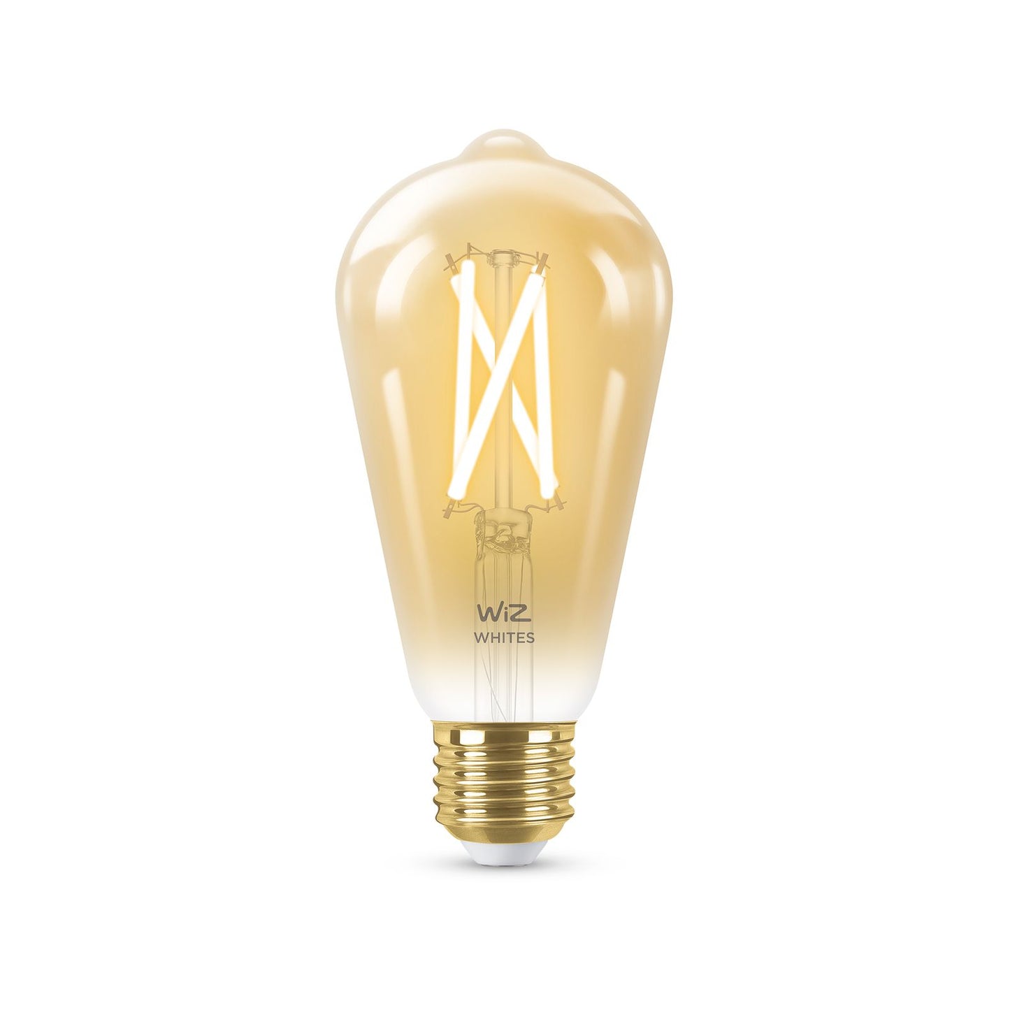 Wiz ST64 E27 LED Smart Filament Globe - 7W - 640lm - Tunable White