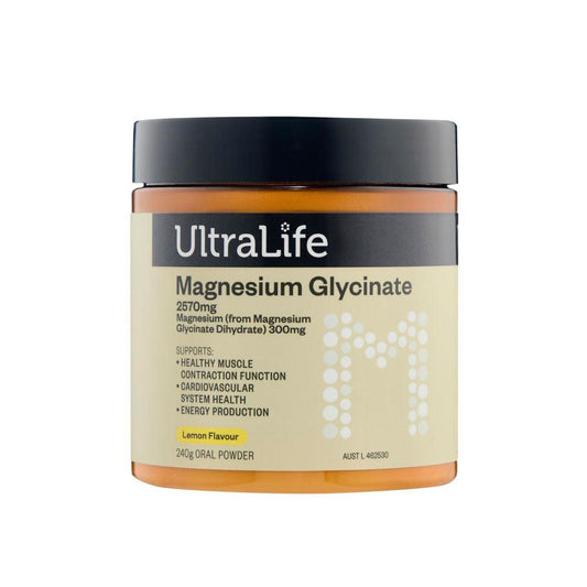 Ultra Life Magnesium Glycinate Powder - 240g