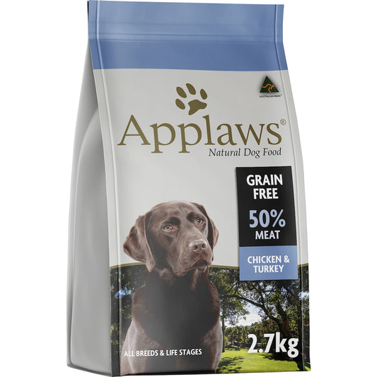 Applaws Grain Free Dry Dog Food Chicken & Turkey 2.7kg