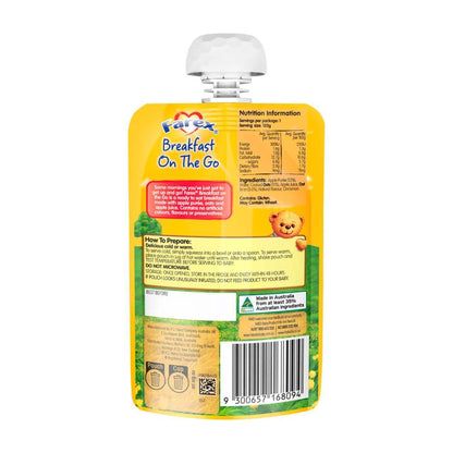 Farex Apple & Oatmeal Baby Food Pouch 6+ Months - 120g
