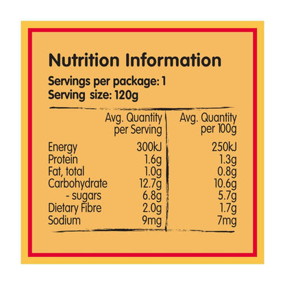 Farex Apple & Oatmeal Baby Food Pouch 6+ Months - 120g