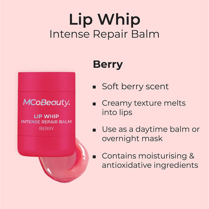 Mcobeauty Lip Whip Intense Repair Balm Berry Each