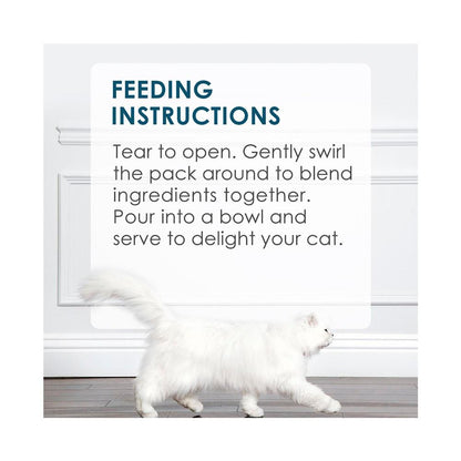 Fancy Feast Adult Royale Broths Tuna Whitebait Cat Food - 40g