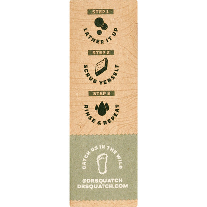 Dr Squatch Mens Natural Soap Bar Birchwood Breeze 141g