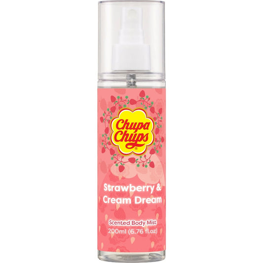 Chupa Chups Scented Body Mist Strawberry & Cream Dream 200ml