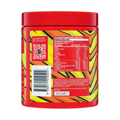 BSc Pump Non Stim Pre-workout Orange Sherbet - 300g