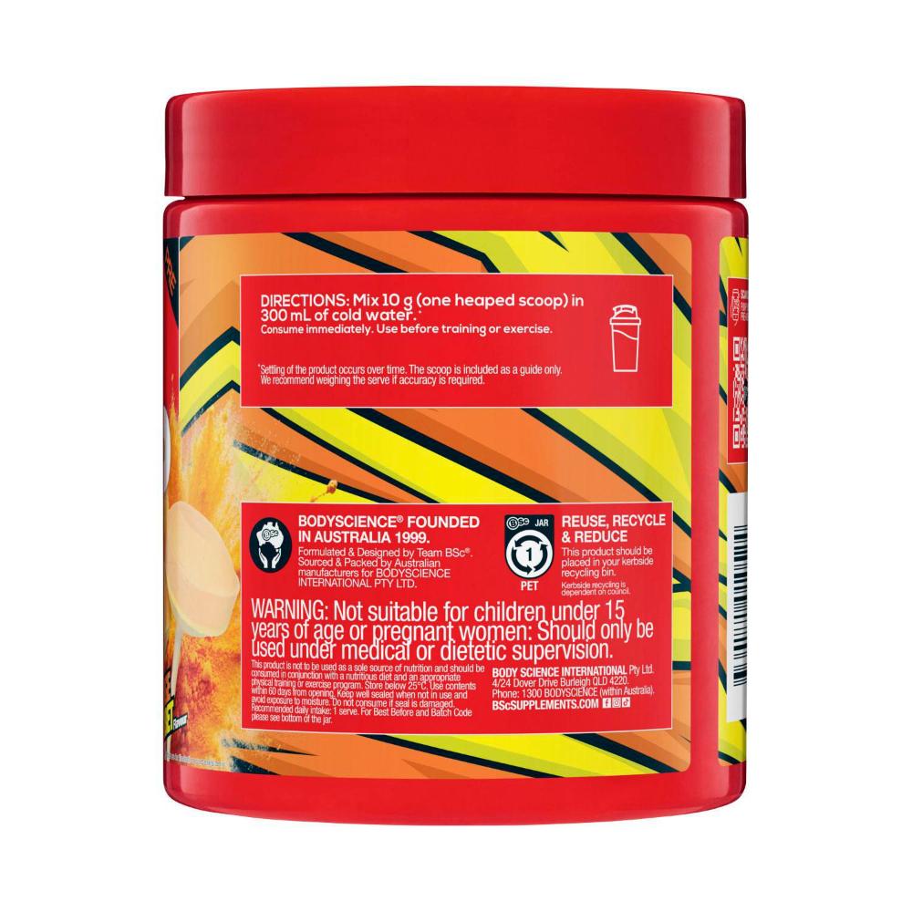 BSc Pump Non Stim Pre-workout Orange Sherbet - 300g