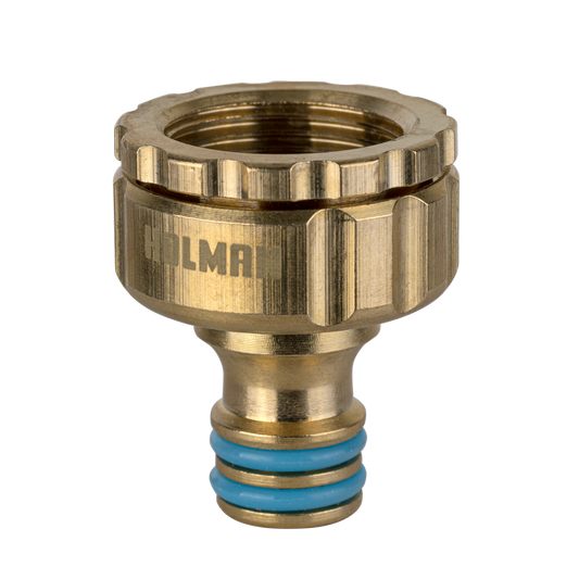 Holman Brass BSP Tap Adaptor 12mm x 20/25mm Grip N Lock No Leaks