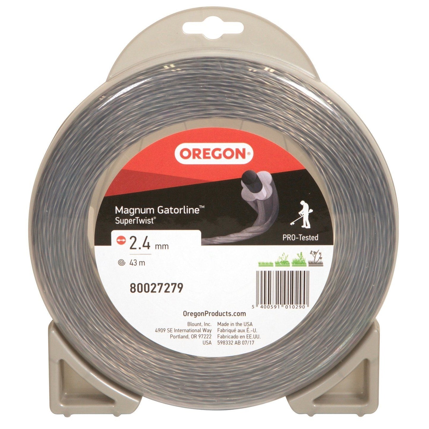 Oregon Twist Trimmer Line - 2.4mm x 43m