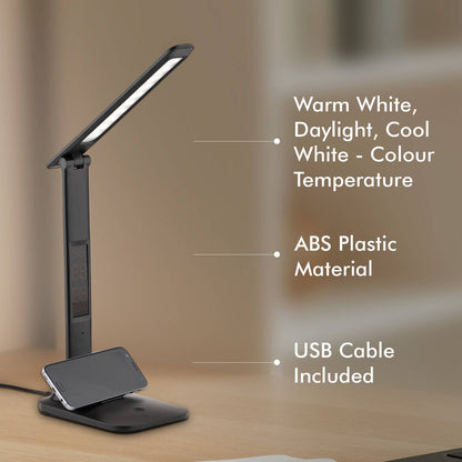 Verve Design Black Alyx Task Lamp - 3.9W