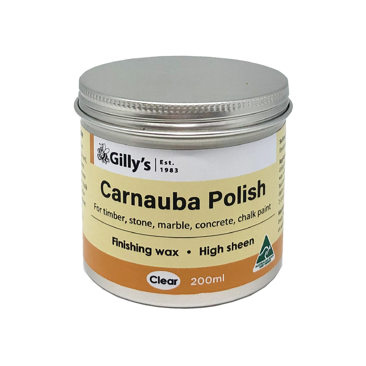 Gilly's Carnauba Polish - 200ml