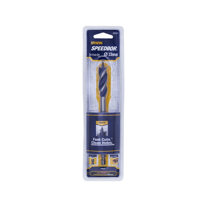 Irwin Speedbor Max Auger Bit - 13mm - Steel - Tri-Flute Design