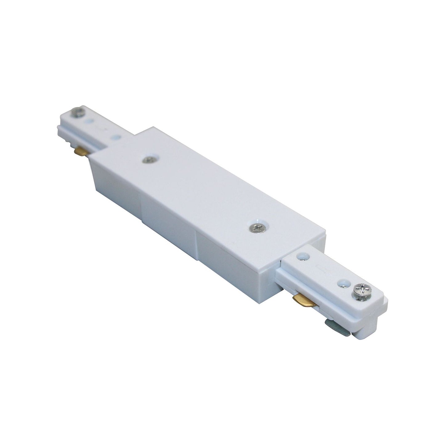 Mercator Single Track Circuit I Shaped Joiner - 117.5 x 18.5 x 35.5mm - White