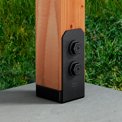 Simpson Strong Tie Post Base - 90 x 90mm - Black