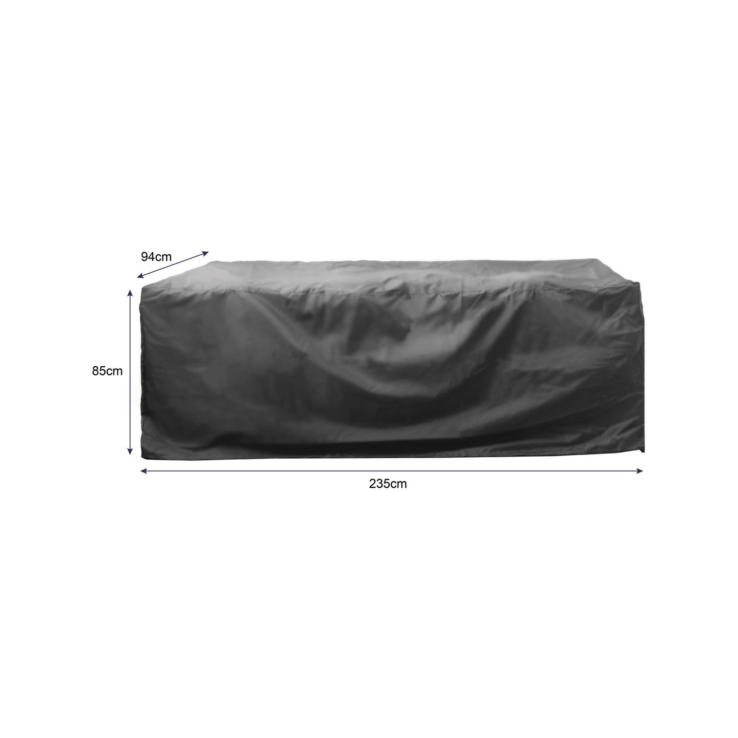 Cushion to Cover Outdoor Cushion - 61 x 35cm - Oatmeal