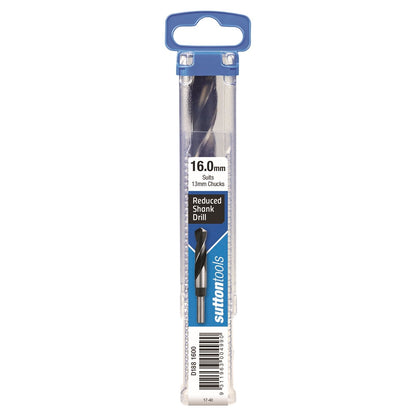 Sutton Tools Reduced Shank Jobber Drill Bit - 16mm - 12.5mm Shank