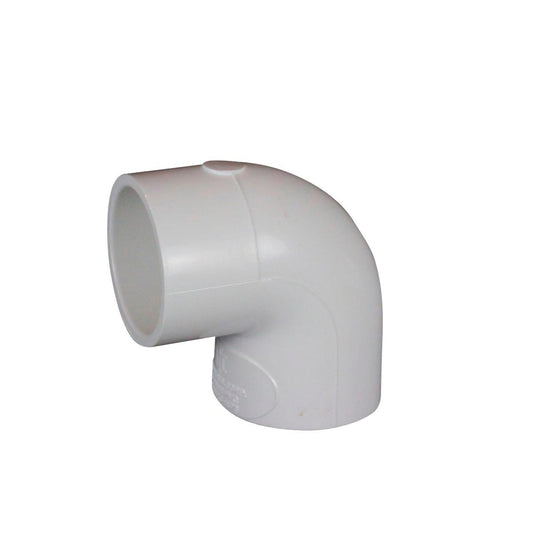 Holman PVC Elbow - 40mm x 90° - White - Solvent Weld