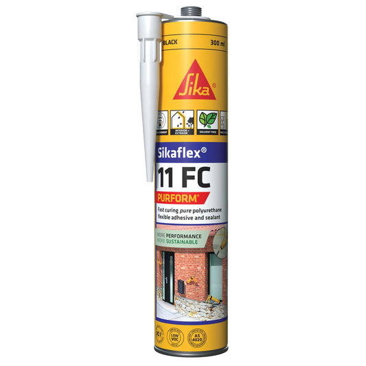 Sika Sikaflex 11 FC Purform Adhesive Sealant - 300ml - Black