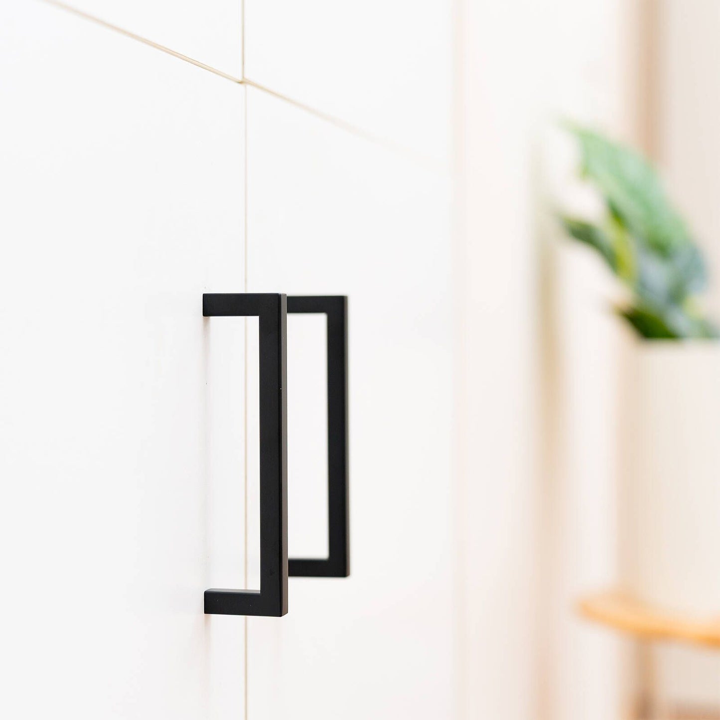 Taskmaster Hollow Square Handle - 128mm - Matte Black